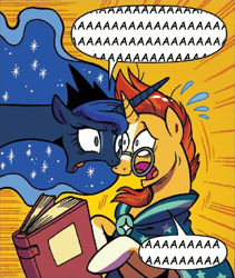 Size: 434x515 | Tagged: safe, edit, princess luna, sunburst, alicorn, pony, spoiler:comic, spoiler:comiclom2, aaaaaaaaaa