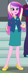 Size: 215x555 | Tagged: safe, screencap, dean cadance, princess cadance, equestria girls, friendship games, cropped