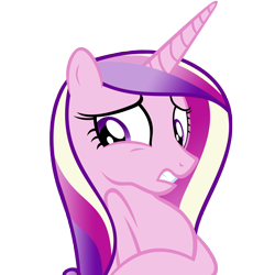 Size: 6000x6000 | Tagged: safe, artist:lazypixel, edit, editor:slayerbvc, princess cadance, alicorn, pony, a canterlot wedding, absurd resolution, accessory-less edit, female, mare, missing accessory, simple background, solo, transparent background, unsure, vector, vector edit