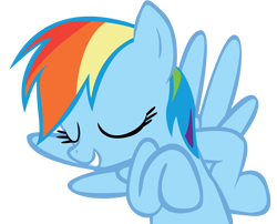 Size: 3500x2832 | Tagged: safe, artist:thelawn, rainbow dash, pegasus, pony, simple background, transparent background, vector
