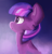 Size: 900x932 | Tagged: dead source, safe, artist:saxopi, derpibooru import, twilight sparkle, bust, missing horn, portrait, solo