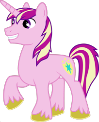 Size: 1920x2350 | Tagged: safe, edit, princess cadance, shining armor, pony, unicorn, fusion, male, palette swap, ponyar fusion, recolor, simple background, solo, transparent background, vector, vector edit