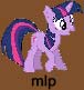 Size: 76x81 | Tagged: safe, artist:applebeans, derpibooru import, twilight sparkle, needs more jpeg, picture for breezies, solo