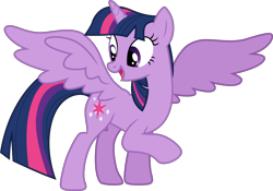 Size: 4973x3474 | Tagged: safe, artist:cloudyglow, derpibooru import, twilight sparkle, twilight sparkle (alicorn), alicorn, pony, the cutie map, .ai available, absurd resolution, female, mare, simple background, solo, transparent background, vector