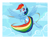 Size: 3300x2550 | Tagged: safe, artist:helhoof, rainbow dash, pegasus, pony, cloud, cloudy, solo