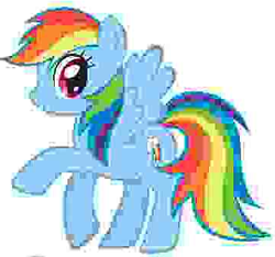 Size: 358x335 | Tagged: safe, derpibooru import, rainbow dash, pegasus, pony, jpegasus, needs more jpeg, solo, wat