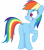 Size: 3122x3582 | Tagged: safe, artist:porygon2z, derpibooru import, rainbow dash, pegasus, pony, rarity investigates, inkscape, looking back, plot, rainbutt dash, raised hoof, shocked, simple background, solo, transparent background, vector