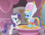 Size: 1141x899 | Tagged: safe, screencap, rainbow dash, rarity, pegasus, pony, unicorn, swarm of the century, angry, annoyed, female, mare, mare antoinette, marie antoinette