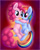 Size: 2028x2511 | Tagged: safe, artist:artoftheghostie, derpibooru import, pinkie pie, rainbow dash, earth pony, pegasus, pony, cute, eye contact, female, hug, lesbian, pinkiedash, shipping