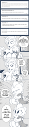 Size: 896x3862 | Tagged: safe, artist:mamatwilightsparkle, shining armor, spike, dragon, pony, unicorn, baby, baby spike, blanket, comic, comic book, crying, diaper, implied rockhoof, monochrome, reading, shining armor is a goddamn moron, snuggling, tumblr, younger