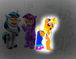 Size: 3300x2550 | Tagged: safe, artist:jac59col, shining armor, twilight sparkle, pony, unicorn, clothes, coco bandicoot, cosplay, costume, crash bandicoot, siblings