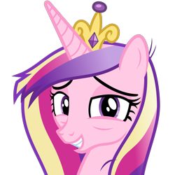 Size: 2000x2000 | Tagged: safe, artist:phucknuckl, princess cadance, alicorn, pony, female, simple background, solo, transparent background