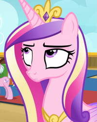 Size: 863x1078 | Tagged: safe, screencap, princess cadance, alicorn, pony, once upon a zeppelin, cropped