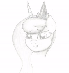 Size: 3137x3306 | Tagged: safe, artist:vaser888, princess luna, alicorn, pony, female, horn, mare, solo, traditional art