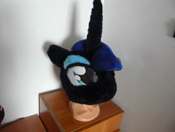 Size: 3264x2448 | Tagged: safe, princess luna, fursuit, head, irl, photo, polish, polish luna