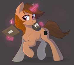 Size: 1280x1138 | Tagged: safe, artist:fensu-san, oc, oc only, oc:coffee, pony, unicorn, drinking, solo