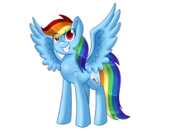 Size: 1280x1024 | Tagged: safe, artist:mlp-firefox5013, derpibooru import, rainbow dash, pegasus, pony, simple background, solo, spread wings, transparent background