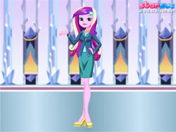 Size: 800x600 | Tagged: safe, artist:user15432, dean cadance, princess cadance, human, equestria girls, friendship games, clothes, crystal prep academy, crystal prep shadowbolts, dress up game, dressup, hasbro, hasbro studios, high heels, human counterpart, jewelry, necklace, shoes, starsue