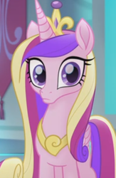 Size: 316x486 | Tagged: safe, screencap, princess cadance, alicorn, pony, my little pony: the movie, cropped, low quality, solo