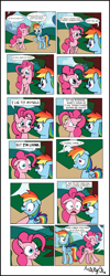 Size: 1552x3876 | Tagged: safe, artist:mistyjr, derpibooru import, pinkie pie, rainbow dash, earth pony, pegasus, pony, comic, female, mare