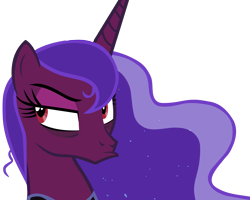 Size: 4043x3230 | Tagged: safe, artist:frownfactory, artist:mystserie, edit, princess luna, oc, alicorn, alicorn oc, recolor, simple background, transparent background, vector, vector edit