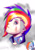 Size: 4134x5846 | Tagged: safe, artist:artartzy, derpibooru import, rainbow dash, human, the cutie re-mark, absurd resolution, alternate timeline, apocalypse dash, crystal war timeline, hair over one eye, humanized, solo