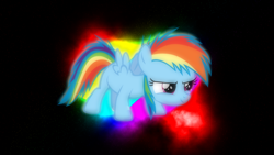 Size: 1920x1080 | Tagged: safe, artist:carb0nbrony, rainbow dash, pegasus, pony, filly, filly rainbow dash, solo, wallpaper