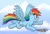 Size: 5552x3750 | Tagged: safe, artist:gretsch1962, derpibooru import, rainbow dash, pegasus, pony, female, mare, simple background, solo