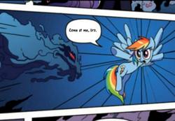 Size: 880x608 | Tagged: safe, edit, rainbow dash, pegasus, pony, come at me bro, comic, comic #7