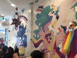 Size: 960x720 | Tagged: safe, photographer:aaronmufasalee, princess cadance, princess celestia, princess luna, twilight sparkle, twilight sparkle (alicorn), alicorn, pony, alicorn tetrarchy, kumoya, official, singapore