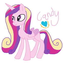 Size: 1600x1600 | Tagged: safe, artist:raulixevergreen, princess cadance, alicorn, pony, cute, cutedance, drawing, heart, solo