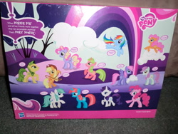 Size: 1600x1200 | Tagged: safe, derpibooru import, applejack, pinkie pie, rainbow dash, waterfire, blind bag, dainty daisy, hasbro, irl, kiwi tart, official, periwinkle, photo, pick-a-lily, pick-a-lily is a lion, pony power, rainbow swirl, recolor, seascape (g4), star dasher, toy, twilight is a lion