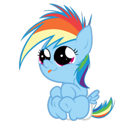 Size: 3000x3000 | Tagged: safe, artist:zigrock, derpibooru import, rainbow dash, pegasus, pony, baby, baby dash, baby pony, cute, dashabetes, diaper, filly, foal, simple background, transparent background, vector