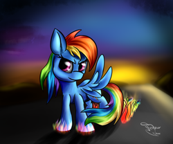 Size: 1200x1000 | Tagged: safe, artist:ferasor, derpibooru import, rainbow dash, pegasus, pony, back to the future, solo