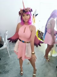 Size: 3016x4032 | Tagged: safe, princess cadance, human, clothes, cosplay, costume, irl, irl human, malaysia, photo, photography, the friendship express