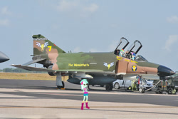 Size: 800x533 | Tagged: safe, derpibooru import, bon bon, lyra heartstrings, rainbow dash, sweetie drops, equestria girls, equestria girls in real life, f-4 phantom, fanfic art, jet, jet fighter