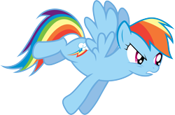 Size: 8037x5272 | Tagged: safe, artist:the-mad-shipwright, derpibooru import, rainbow dash, pegasus, pony, friendship is magic, absurd resolution, simple background, solo, transparent background, vector