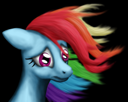 Size: 900x720 | Tagged: safe, artist:arrkhal, rainbow dash, pegasus, pony, female, mare, simple background, solo