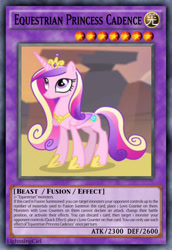 Size: 813x1185 | Tagged: safe, artist:lightningciel, princess cadance, alicorn, pony, card, female, mare, yu-gi-oh!, yugioh card