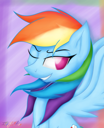 Size: 2289x2807 | Tagged: safe, artist:iflysna94, derpibooru import, rainbow dash, pegasus, pony, female, mare, simple background, solo