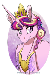 Size: 1248x1788 | Tagged: safe, artist:inuhoshi-to-darkpen, princess cadance, alicorn, pony, chest fluff, female, looking at you, mare, simple background, smiling, solo, transparent background