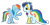 Size: 800x400 | Tagged: safe, artist:mixermike622, rainbow dash, soarin', pegasus, pony, clothes, crossdressing, dress, female, gala dress, laughing, male, shipping, soarindash, straight