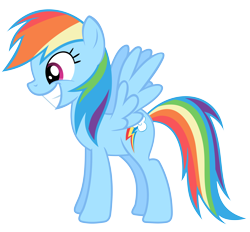 Size: 7000x6500 | Tagged: safe, artist:anxet, rainbow dash, pegasus, pony, absurd resolution, simple background, solo, transparent background, vector