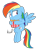 Size: 1771x2343 | Tagged: safe, artist:mark33776, derpibooru import, rainbow dash, pegasus, pony, bucket of chicken, chicken meat, eating, food, fried chicken, meat, ponies eating meat, simple background, solo, transparent background, vector