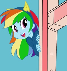 Size: 565x600 | Tagged: safe, edit, rainbow dash, equestria girls, 4chan, meme, solo, that fucking cat, that fucking dash