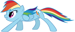 Size: 6500x2747 | Tagged: safe, artist:maximillianveers, rainbow dash, pegasus, pony, absurd resolution, simple background, solo, transparent background, vector