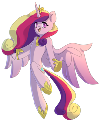 Size: 2084x2500 | Tagged: safe, artist:tigra0118, princess cadance, alicorn, pony, semi-anthro, anatomically incorrect, art, canon, chibi, happy valentines day, incorrect leg anatomy, princess, royal, solo