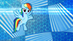 Size: 2560x1440 | Tagged: safe, artist:game-beatx14, artist:mrlolcats17, rainbow dash, pegasus, pony, solo, wallpaper