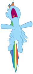 Size: 7000x15700 | Tagged: safe, artist:tardifice, derpibooru import, rainbow dash, pegasus, pony, the cutie map, absurd resolution, nose in the air, simple background, solo, transparent background, vector