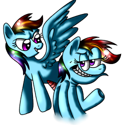 Size: 2000x2000 | Tagged: safe, artist:rainbowswaggie, rainbow dash, pegasus, pony, female, mare, pony.mov, swag